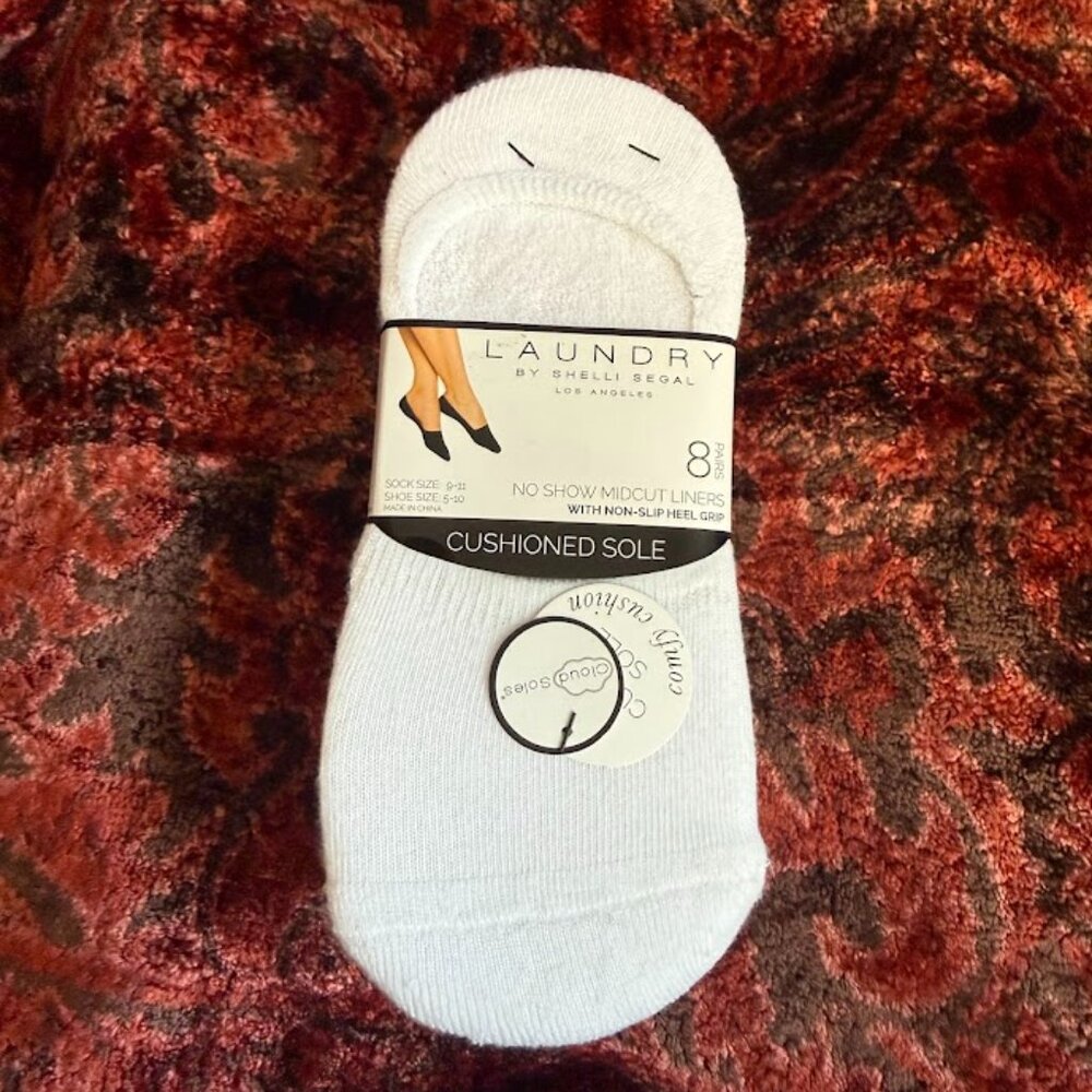 Laundry By Shelli Segal Cushioned Sole Women's Socks